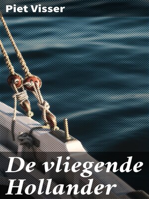 cover image of De vliegende Hollander